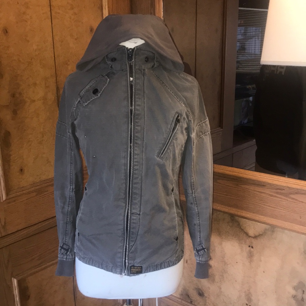 G star hooded jacket